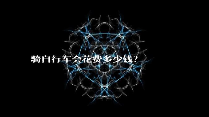 骑自行车会花费多少钱？