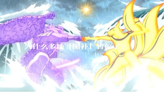 为什么多地「国补」暂停了？