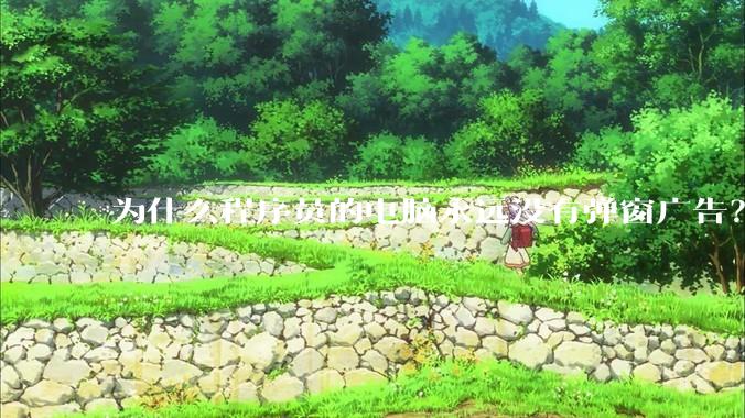 为什么程序员的电脑永远没有弹窗广告？